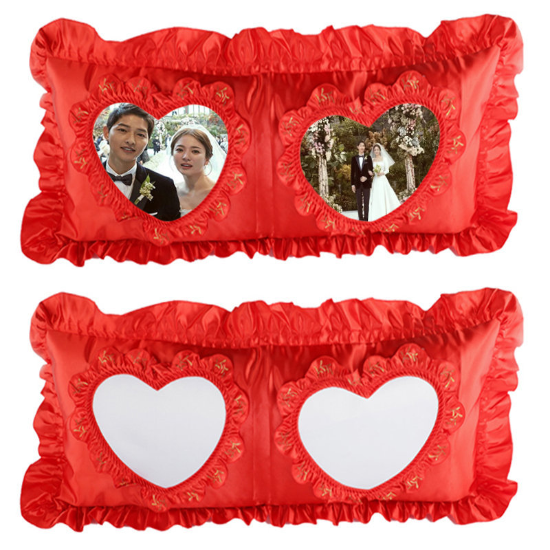 SATIN COUPLE PILLOW